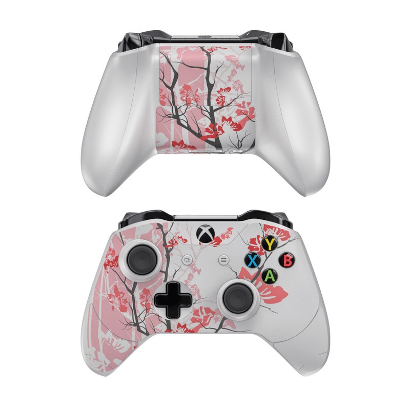 pink and black xbox one controller