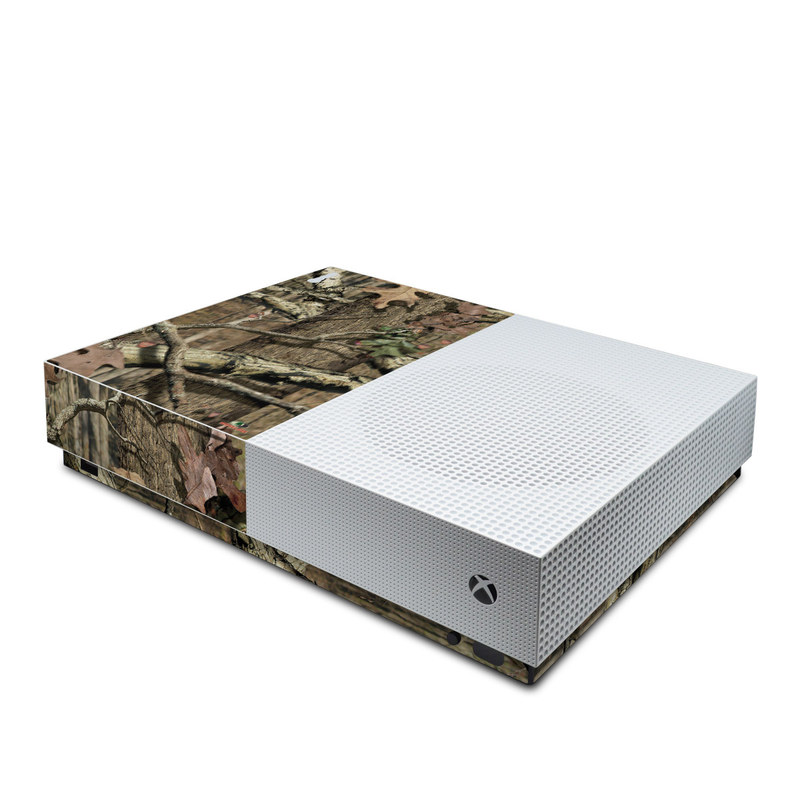 Xbox One S All Digital Edition Skin design of Tree, Military camouflage, Camouflage, Plant, Woody plant, Trunk, Branch, Design, Adaptation, Pattern, with black, red, green, gray colors