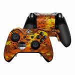 Digital Orange Camo Xbox One Elite Controller Skin