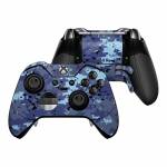 Digital Sky Camo Xbox One Elite Controller Skin