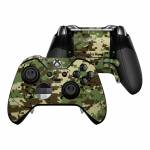 Digital Woodland Camo Xbox One Elite Controller Skin