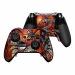 Furnace Dragon Xbox One Elite Controller Skin