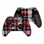 Red Plaid Xbox One Elite Controller Skin