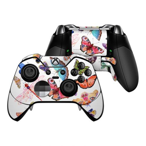 Butterfly Scatter Xbox One Elite Controller Skin
