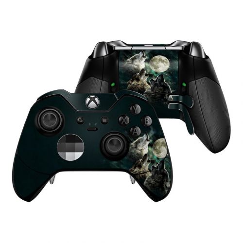 Three Wolf Moon Xbox One Elite Controller Skin