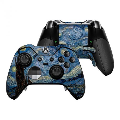 Starry Night Xbox One Elite Controller Skin