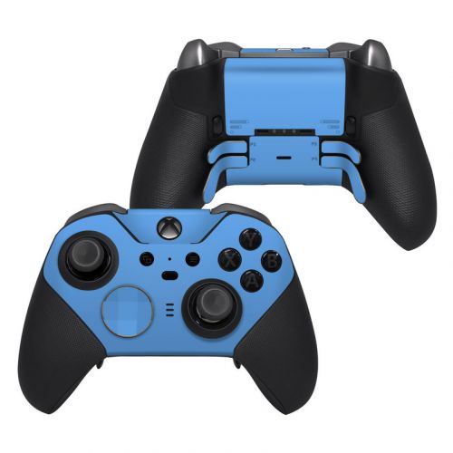 Solid State Blue Xbox Elite Controller Series 2 Skin