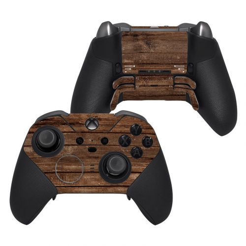 Stripped Wood Xbox Elite Controller Series 2 Skin