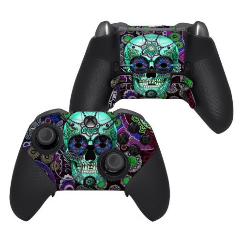 Sugar Skull Sombrero Xbox Elite Controller Series 2 Skin