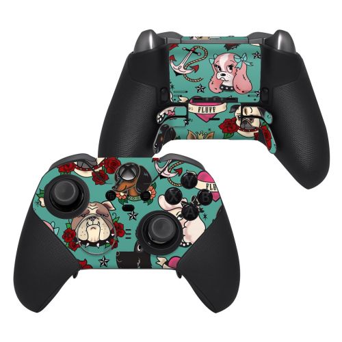 Tattoo Dogs Xbox Elite Controller Series 2 Skin