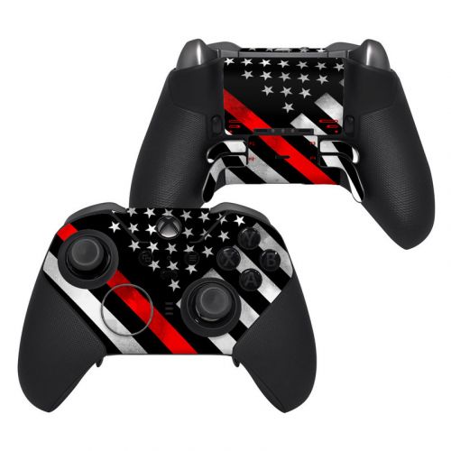 Thin Red Line Hero Xbox Elite Controller Series 2 Skin