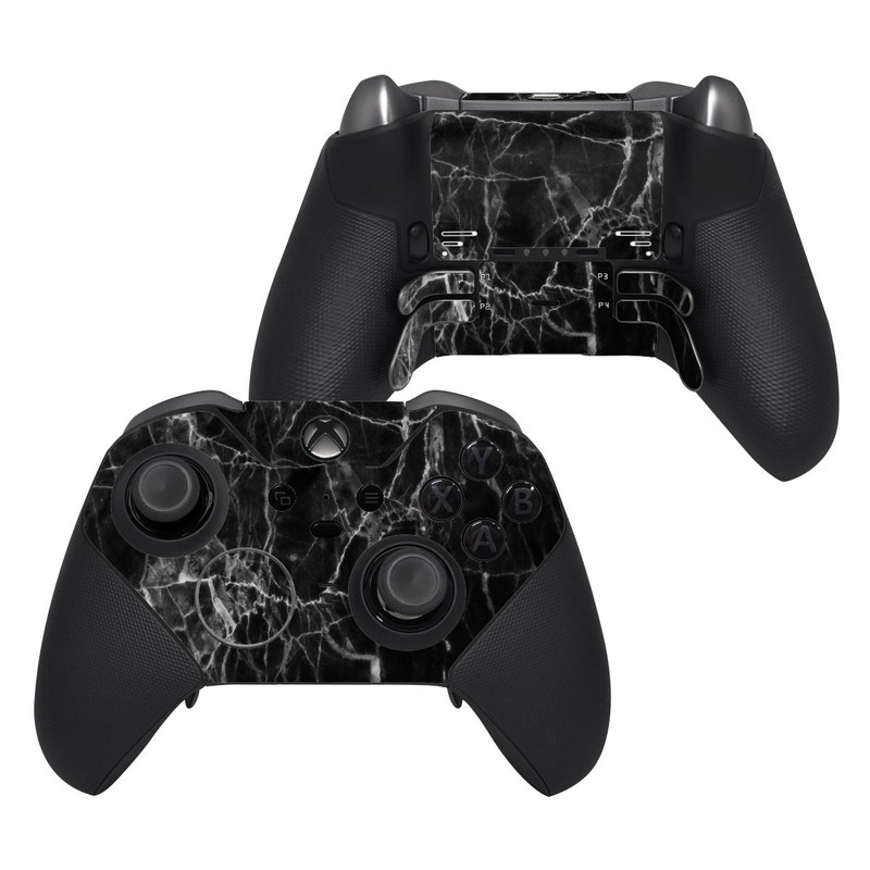 Xbox Elite Controller Series 2 Skin design of Black, White, Nature, Black-and-white, Monochrome photography, Branch, Atmosphere, Atmospheric phenomenon, Tree, Sky, with black, white colors