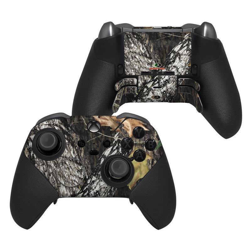 Xbox Elite Controller Series 2 Skin design of Leaf, Tree, Plant, Adaptation, Camouflage, Branch, Wildlife, Trunk, Root, with black, gray, green, red colors