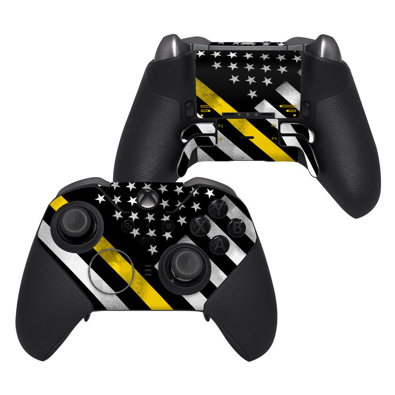 Thin Yellow Line Hero Xbox Elite Controller Series 2 Skin | iStyles