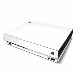 Solid State White Xbox One X Skin