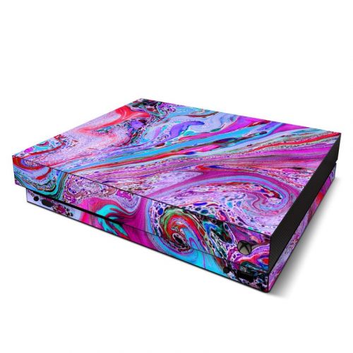 Marbled Lustre Xbox One X Skin