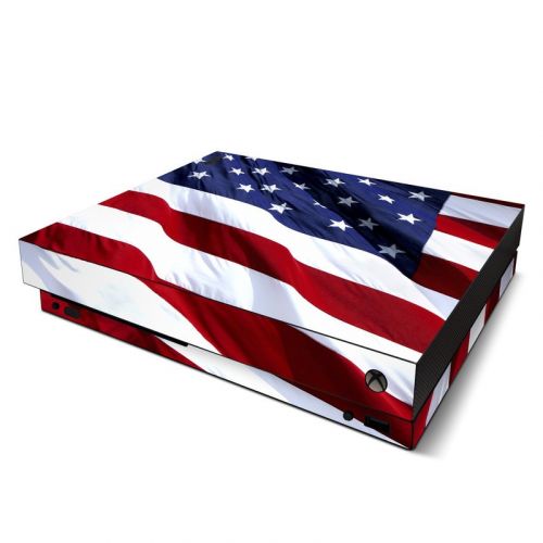 Patriotic Xbox One X Skin