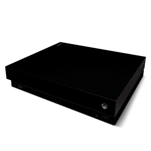 Solid State Black Xbox One X Skin