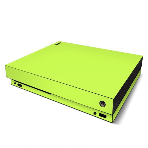 Solid State Lime Xbox One X Skin