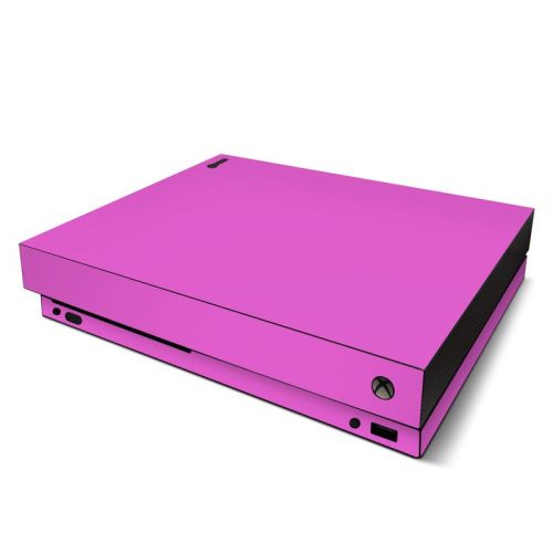 Solid State Vibrant Pink Xbox One X Skin