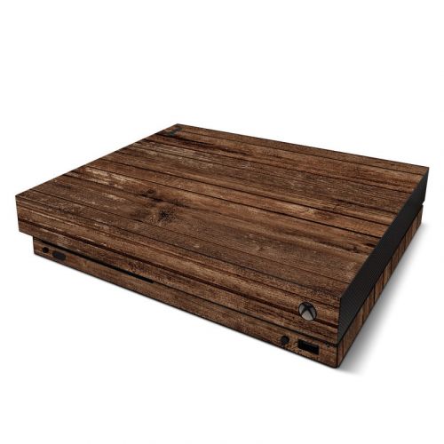 Stripped Wood Xbox One X Skin