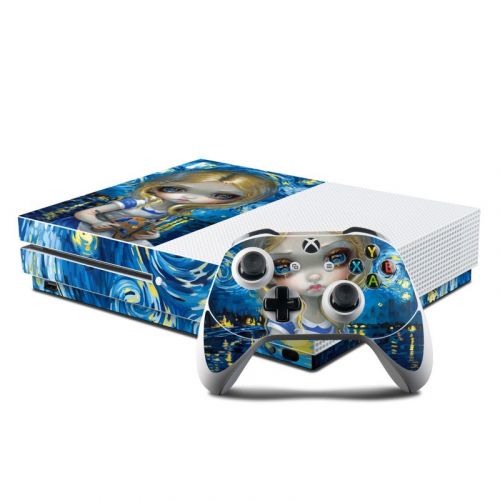Alice in a Van Gogh Xbox One S Skin