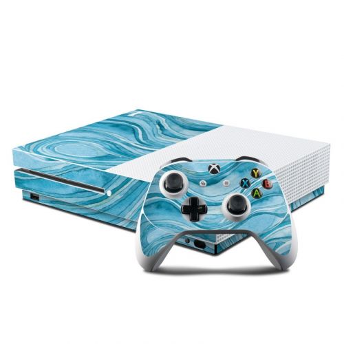 Ocean Blue Xbox One S Skin
