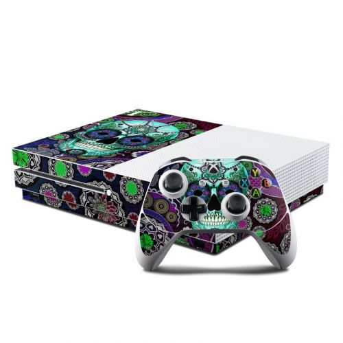 Sugar Skull Sombrero Xbox One S Skin