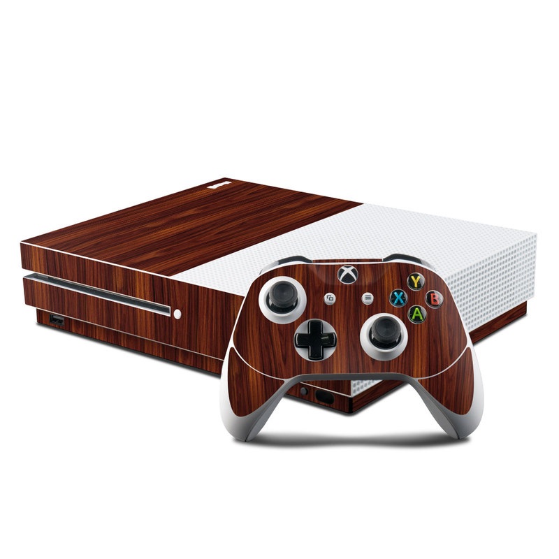 Xbox One S Skin design of Wood, Red, Brown, Hardwood, Wood flooring, Wood stain, Caramel color, Laminate flooring, Flooring, Varnish with black, red colors