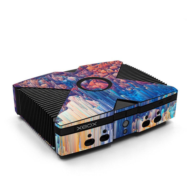 Old Xbox Skin design of Blue, Turquoise, Formation, Sky, Design, City, Geology, Photography, Stock photography, Landscape, with blue, yellow, orange, red, pink colors