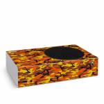 Orange Camo Xbox Series S Skin