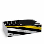 Thin Yellow Line Hero Xbox Series S Skin