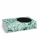 Watercolor Eucalyptus Leaves Xbox Series S Skin