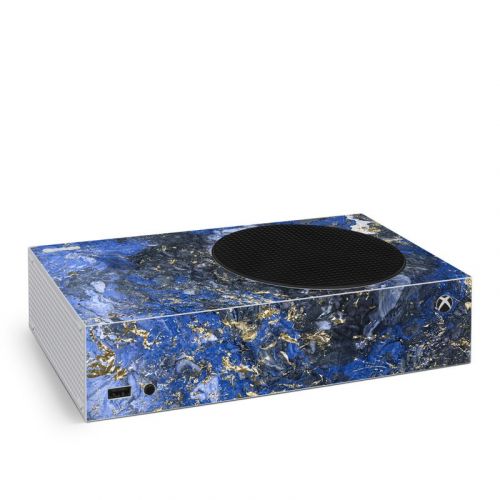 Gilded Ocean Marble Xbox Series S Skin