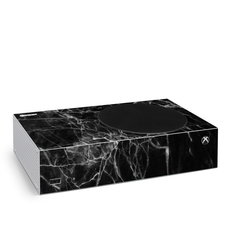 Xbox Series S Skin design of Black, White, Nature, Black-and-white, Monochrome photography, Branch, Atmosphere, Atmospheric phenomenon, Tree, Sky, with black, white colors
