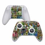 Bookshelf Xbox Series S Controller Skin