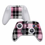 Pink Plaid Xbox Series S Controller Skin