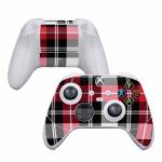 Red Plaid Xbox Series S Controller Skin