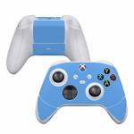 Solid State Blue Xbox Series S Controller Skin