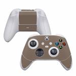 Solid State Flat Dark Earth Xbox Series S Controller Skin
