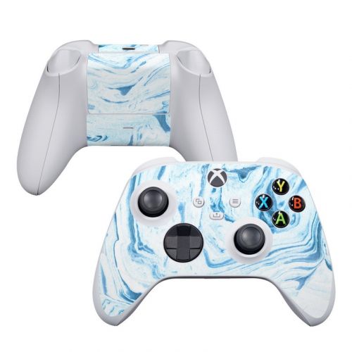 Azul Marble Xbox Series S Controller Skin