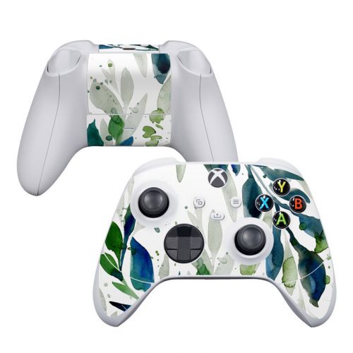 Floating Leaves Xbox Series S Controller Skin