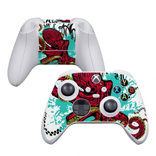 Octopus Xbox Series S Controller Skin