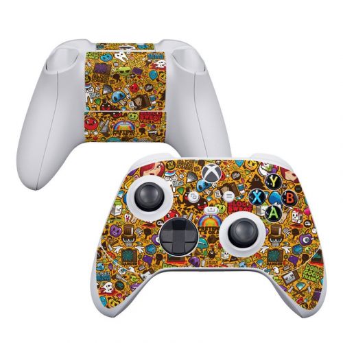 Psychedelic Xbox Series S Controller Skin