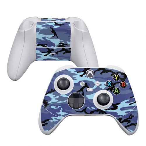 Sky Camo Xbox Series S Controller Skin
