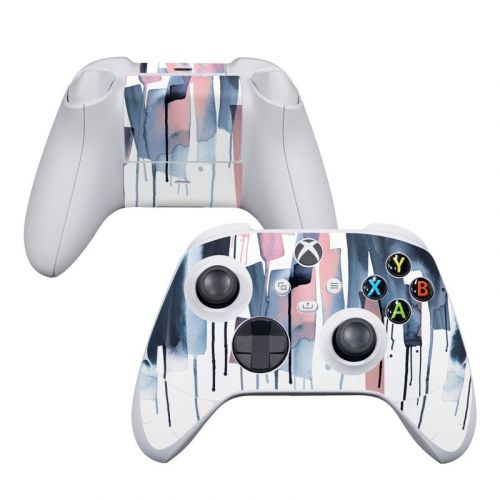 Watery Stripes Xbox Series S Controller Skin