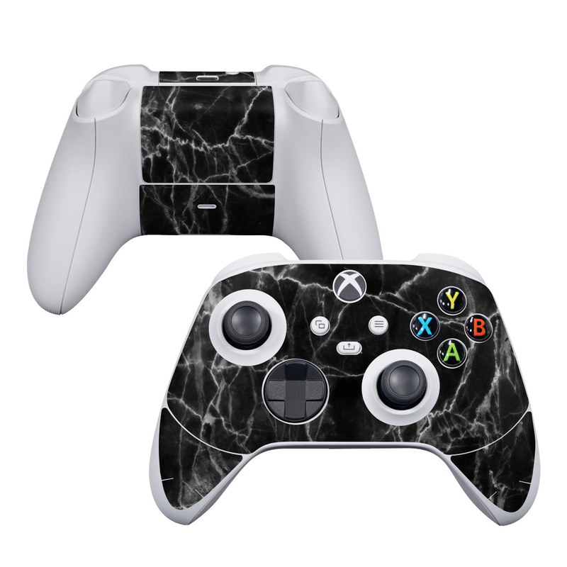 Xbox Series S Controller Skin design of Black, White, Nature, Black-and-white, Monochrome photography, Branch, Atmosphere, Atmospheric phenomenon, Tree, Sky, with black, white colors
