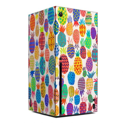 Colorful Pineapples Xbox Series X Skin