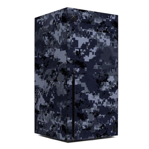 Digital Navy Camo Xbox Series X Skin
