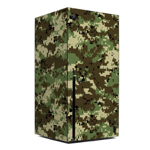 Digital Woodland Camo Xbox Series X Skin